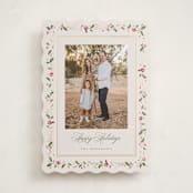 "Hawthorne" - Holiday Cards in Cream by Erin L. Wilson - Front