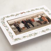 "Le Ruban" - Holiday Cards in Snow by Gwen Bedat - Detail