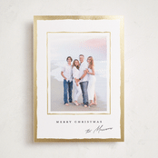 "Gildy" - Holiday Cards in Snowfall by Petra Kern - Front