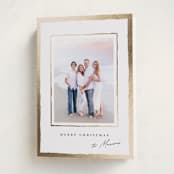 "Gildy" - Holiday Cards in Snowfall by Petra Kern - Folded Card