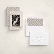 "dreamy" - Holiday Cards in Cream by Carolyn Nicks - Assembled