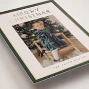 "lots of joy" - Holiday Cards in Wreath by Christy Hy Lee - Detail