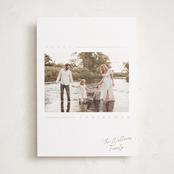 "Kent" - Holiday Cards in Snow by Robert and Stella - Front