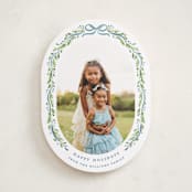 "Frosted" - Holiday Cards in Powder by Sarah Knight - Front