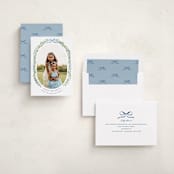 "Frosted" - Holiday Cards in Powder by Sarah Knight - Assembled