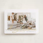"Classic Christmas Script" - Holiday Cards in Snowdrift by Karidy Walker - Front