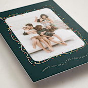 "Crazy Lights" - Holiday Cards in Forest by Holly Whitcomb - Detail