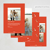 "Funfetti" - Holiday Cards in Cookie Dough by Jennifer Postorino - Back of Card Options