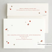 "Funfetti" - Holiday Cards in Cookie Dough by Jennifer Postorino - FREE Recipient Addressing