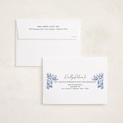 "Winter Cottage" - Holiday Cards in Porcelain by Elly - FREE Recipient Addressing