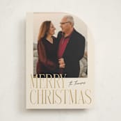 "Merry Stack" - Holiday Cards in Eggnog by Ekko Studio - Front