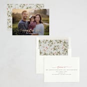 "Faubourg" - Holiday Cards in Snow by Leia Matt - Assembled