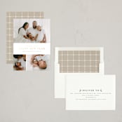 "Quartzite" - Holiday Cards in Eggnog by Wildfield Paper Co - Assembled