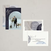 "Arc Over" - Holiday Cards in Midnight by Pixel and Hank - Assembled