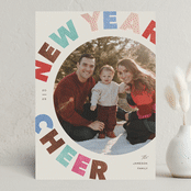 "Merry-go-round" - Holiday Cards in Gumdrops by Pixel and Hank - Front