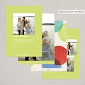 "Merry-go-round" - Holiday Cards in Gumdrops by Pixel and Hank - Back of Card Options