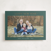 "Dotted" - Holiday Cards in Pine by Carolyn MacLaren - Front
