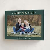 "Dotted" - Holiday Cards in Pine by Carolyn MacLaren - Folded Card
