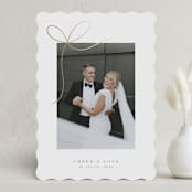 "Little Bow" - Holiday Cards in Winter by Yuliya Evseeva - Front