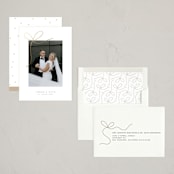 "Little Bow" - Holiday Cards in Winter by Yuliya Evseeva - Assembled
