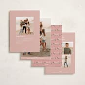 "Ribbonly Frame" - Holiday Cards in Butter by Itsy Belle Studio - Back of Card Options
