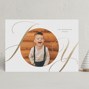 "Surrounding" - Holiday Cards in Evergreen by Jessica Williams - Front