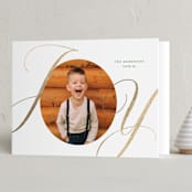 "Surrounding" - Holiday Cards in Evergreen by Jessica Williams - Folded Card
