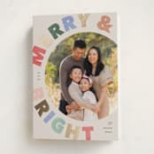 "Merry-go-round" - Holiday Cards in Funfetti by Pixel and Hank - Folded Card