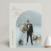 "Arc Over" - Holiday Cards in Vanilla by Pixel and Hank - Front