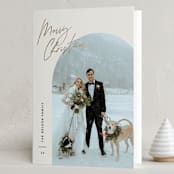 "Arc Over" - Holiday Cards in Vanilla by Pixel and Hank - Folded Card