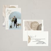 "Arc Over" - Holiday Cards in Vanilla by Pixel and Hank - Assembled