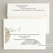 "Arc Over" - Holiday Cards in Vanilla by Pixel and Hank - FREE Recipient Addressing