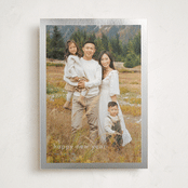 "Minimalist Border" - Holiday Cards in Slate by Stacey Meacham - Front