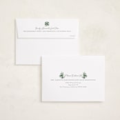 "A Little Married" - Holiday Cards in Navy by Sarah Brown - FREE Recipient Addressing