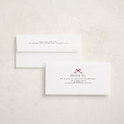 "Elegance Framed" - Foil-Pressed Tall Holiday Cards in Coal by Itsy Belle Studio - FREE Recipient Addressing