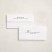 "Gilded Shine" - Foil-Pressed Tall Holiday Cards in Cashmere by Angela Thompson - FREE Recipient Addressing
