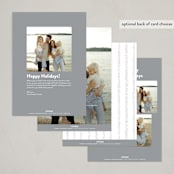 "All that Glitters" - Holiday Cards in Dawn by Pixel and Hank - Back of Card Options
