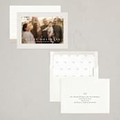 "Pretty Bow" - Holiday Cards in Cobblestone by Lori Wemple - Assembled
