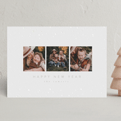 "confetti stars" - Holiday Cards in Stone by Carolyn Nicks - Front