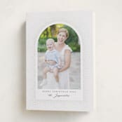 "frosted arch" - Holiday Cards in Snow by Kamala Nahas - Folded Card