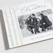 "Birch Trees" - Holiday Cards in Lake by Brooke Chandler - Detail