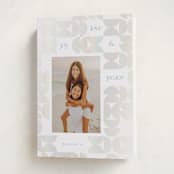 "Semi Circle Pieces" - Holiday Cards in Frozen Lake by Lisa McLean - Folded Card