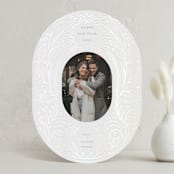 "Festive botanicals" - Holiday Cards in Mist by Teju Reval - Front
