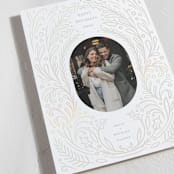 "Festive botanicals" - Holiday Cards in Mist by Teju Reval - Detail