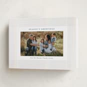 "Holiday Ribbon" - Holiday Cards in Juniper by Meggy Masters - Folded Card