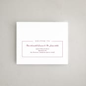 "Simply Serene" - All-In-One Holiday Cards in Gumdrop by Lauren Chism - FREE Recipient Addressing