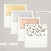 "grateful branches" - Letterpress Holiday Cards in Desert by Alethea and Ruth - Envelope Liner Options