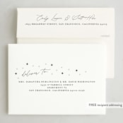 "Ornaments" - Letterpress Holiday Cards in Coal by Erin German - FREE Recipient Addressing