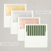"Merry Little Christmas" - Letterpress Holiday Cards in Berry by Wildfield Paper Co - Envelope Liner Options