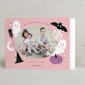 "Little Boo" - Halloween Cards in Candy by Corinne Malesic - Folded Card